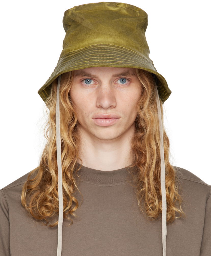 Klobuk Rick Owens Bucket Hat Gilligan Zelena | DA02D2479 HSCF