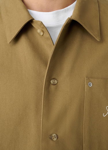 Srajce AXEL ARIGATO Canvas Overshirt Rjava | A2917001, 5