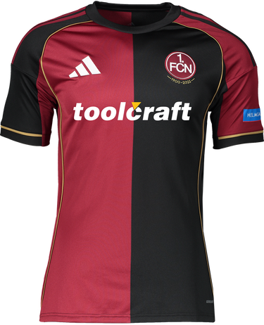Dres adidas Originals 1. FC Nürnberg Home Jersey 2025/26 Rdeča | 6fcnjj2751, 0