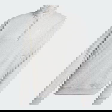 Pulover adidas Performance Essentials Waffle 1/2 Zip Sweatshirt Siva | JD2447, 3