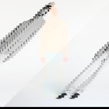 Jakna C.P. Company Twill Hooded Short Jacket Fungi Grey Bež | 19CMOW069A110305G-356, 6