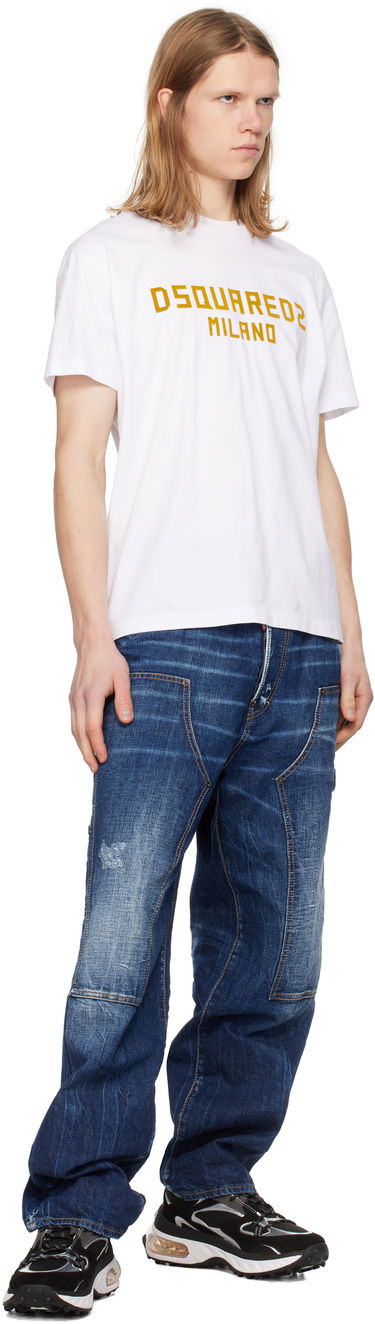 Oblačila DSQUARED2 Dsquared2 Bubble Bela | SNM0378_01507713_M2998, 4