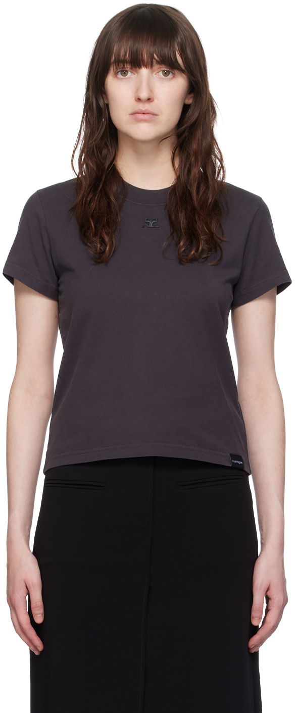 Majica Courrèges Courrèges 'AC' T-Shirt Siva | VESJTS006JS0110