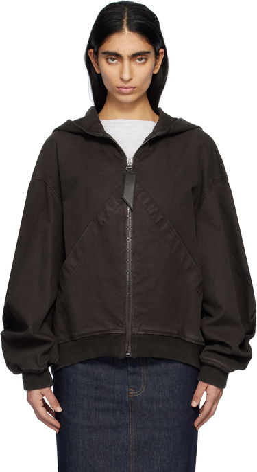 Pulover The Attico Attico Hooded Bomber Jacket Rjava | 250WCB00066 DDC093AA, 0