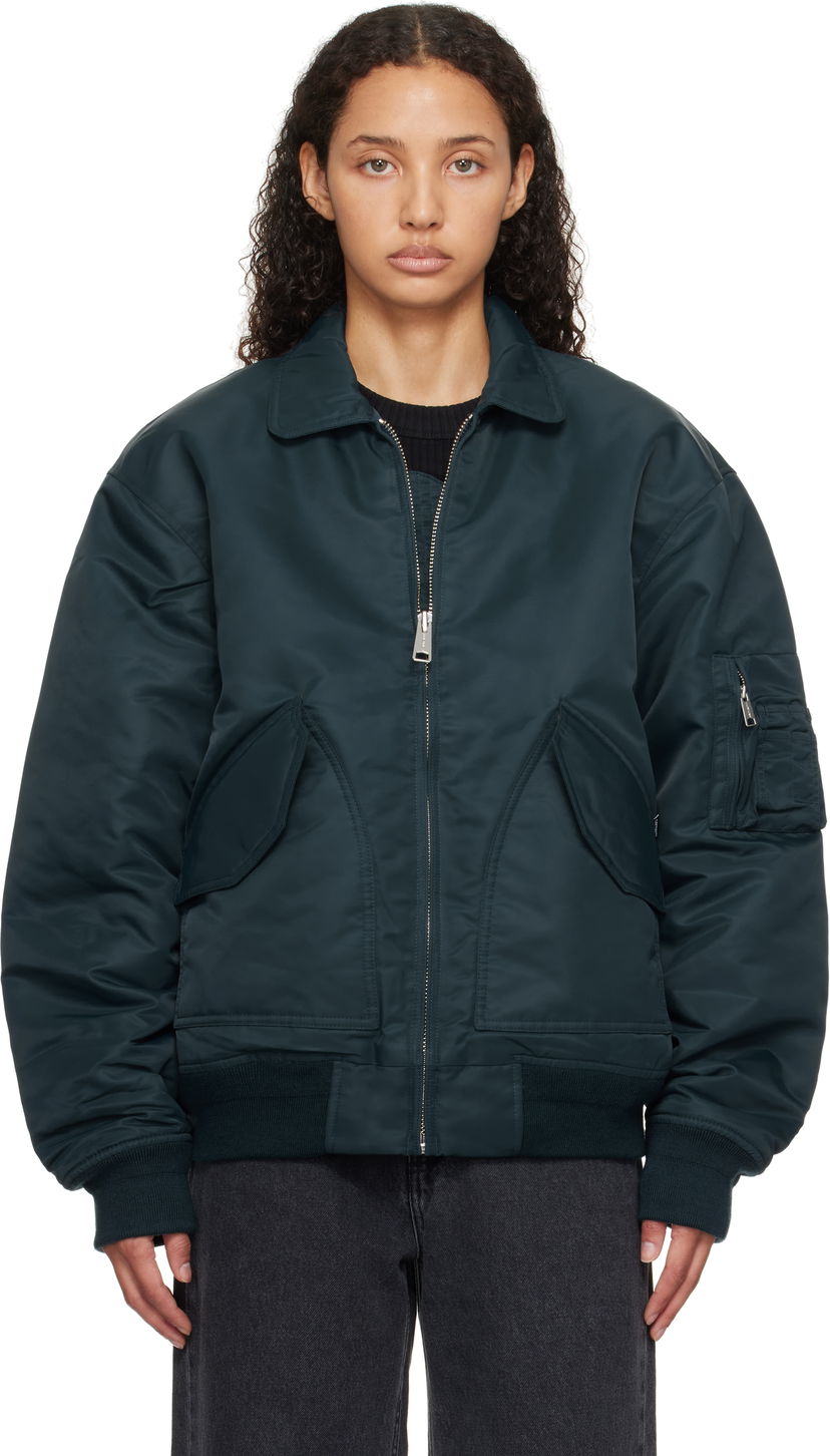 Bomber jakna Carhartt WIP Carhartt WIP Olten Bomber Jacket Zelena | I032300 2IVXX