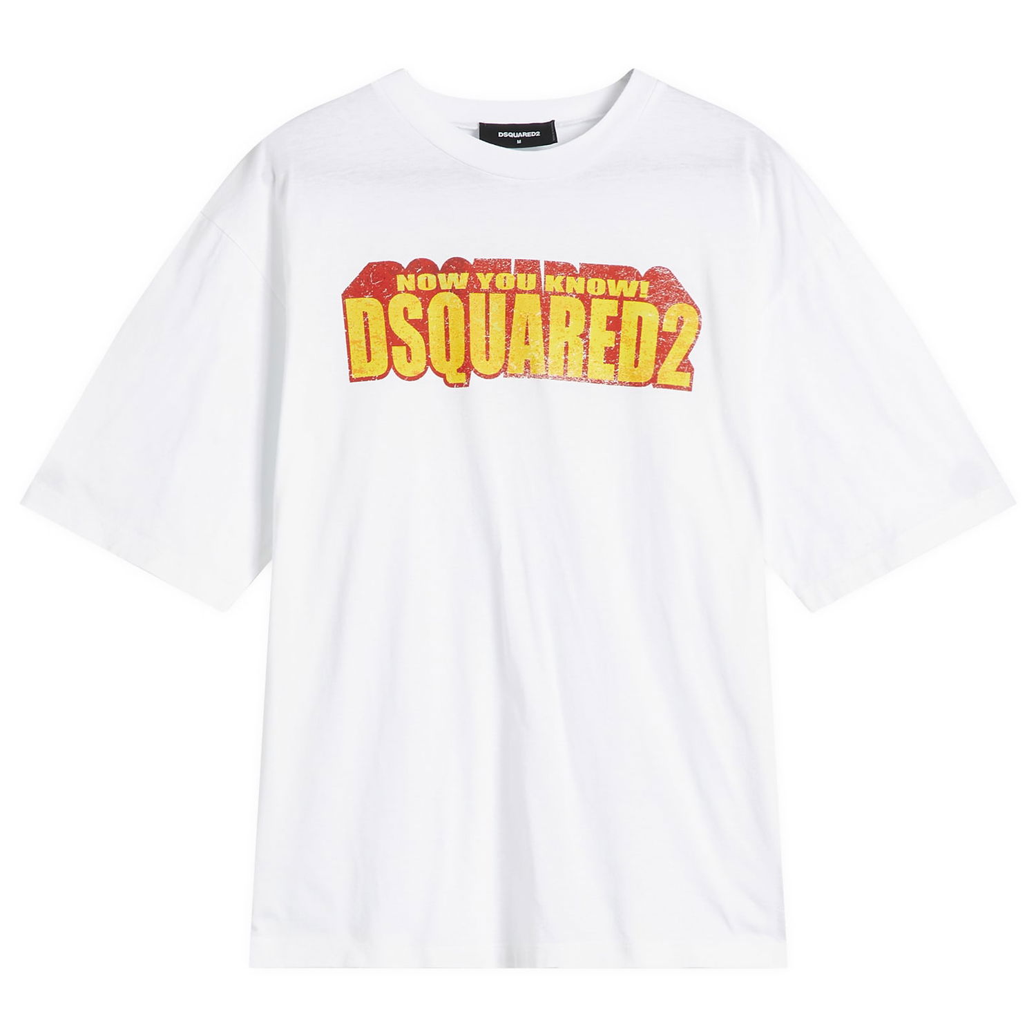 Majica DSQUARED2 Dsquared2 Loose Fit 3D Logo T-Shirt Bela | S71GD1553-S23009-100, 1