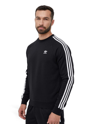 Pulover adidas Originals Adicolor Classics 3-Stripes Crew Sweat Črna | IM2087