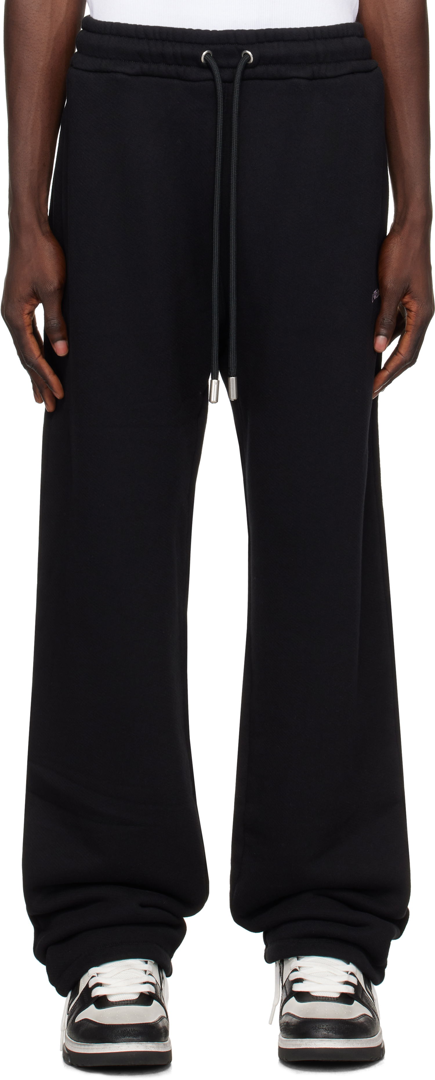 Trenirka Off-White Vanish Arrow Sweatpants Črna | OMCH054F24FLE0091030, 0