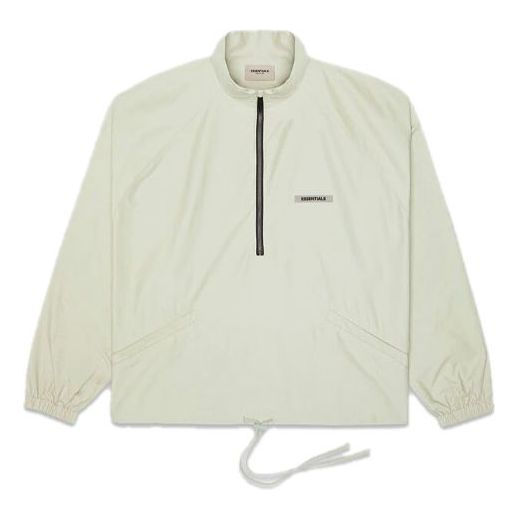 Jakna Fear of God Essentials FW20 Half Zip Track Jacket Bež | 0202250500025012