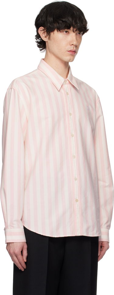 Srajce Acne Studios Acne Studios Striped Oxford Cloth Shirt Roza | CB0095-, 4