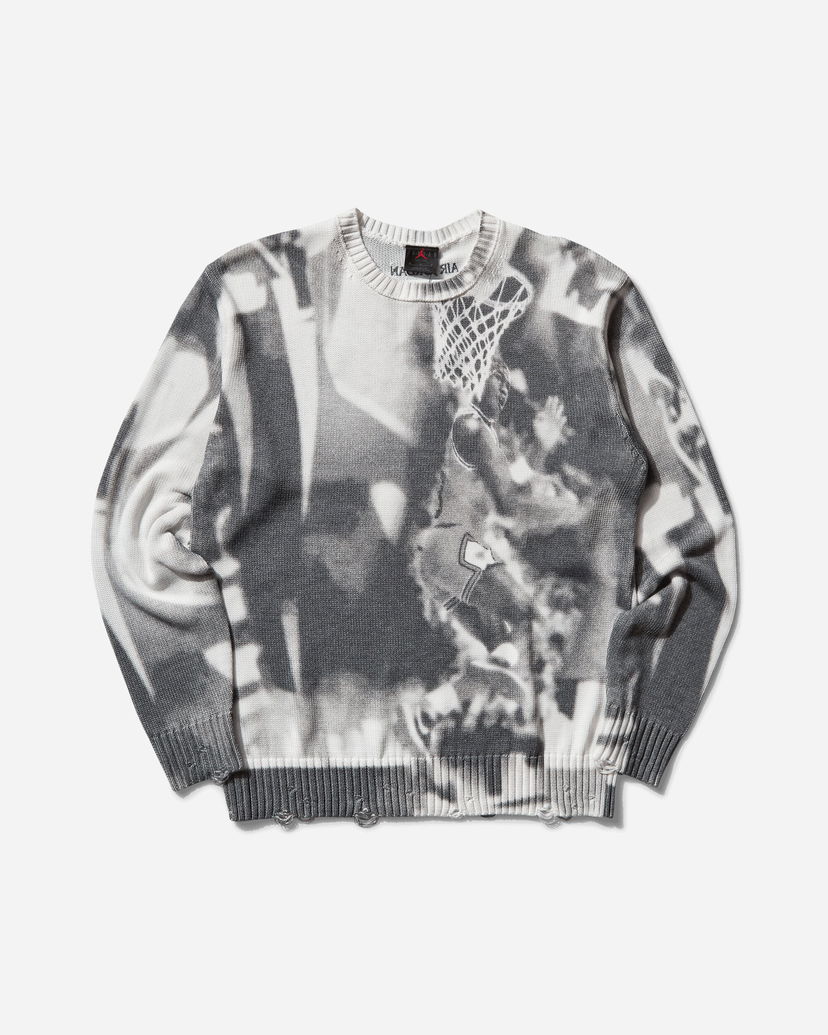 Pleteni pulover Jordan Air Jordan Knit Sweater Bela | HQ1635-133