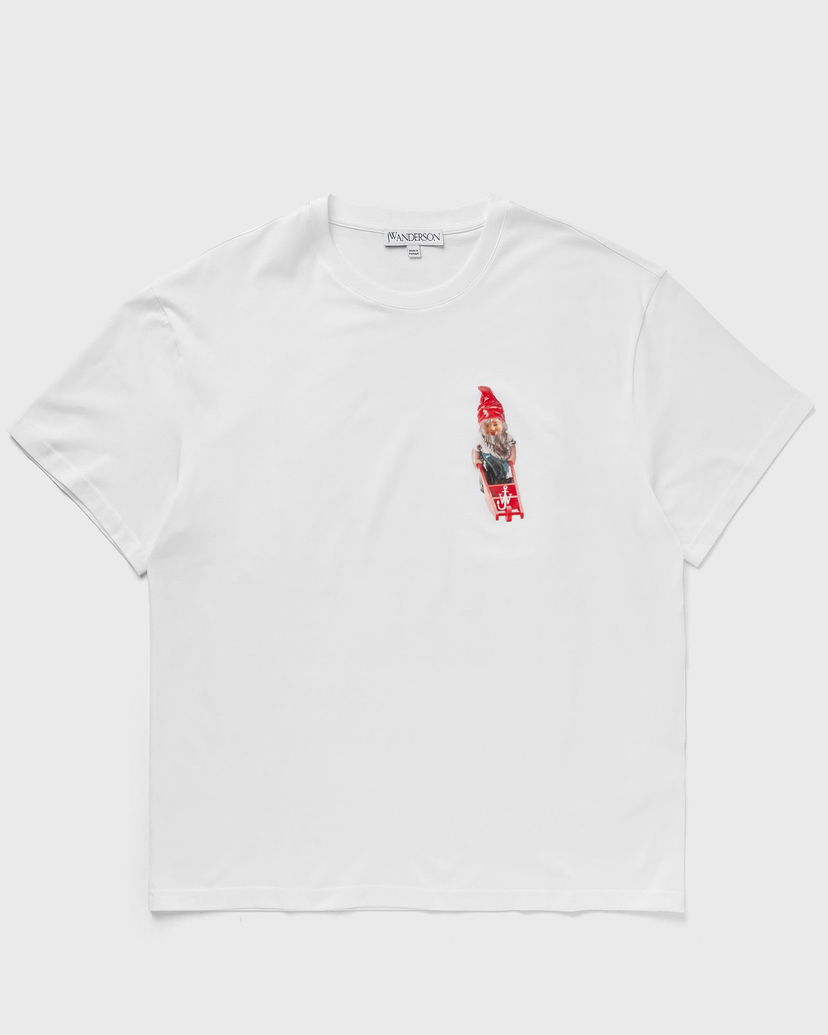 Majica JW Anderson GNOME CHEST TEE Bela | JT0214-PG0980-001