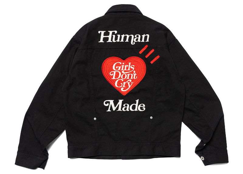 Bomber jakna Human Made Girls Don't Cry Collaboration Work Jacket Črna | XX25JK003