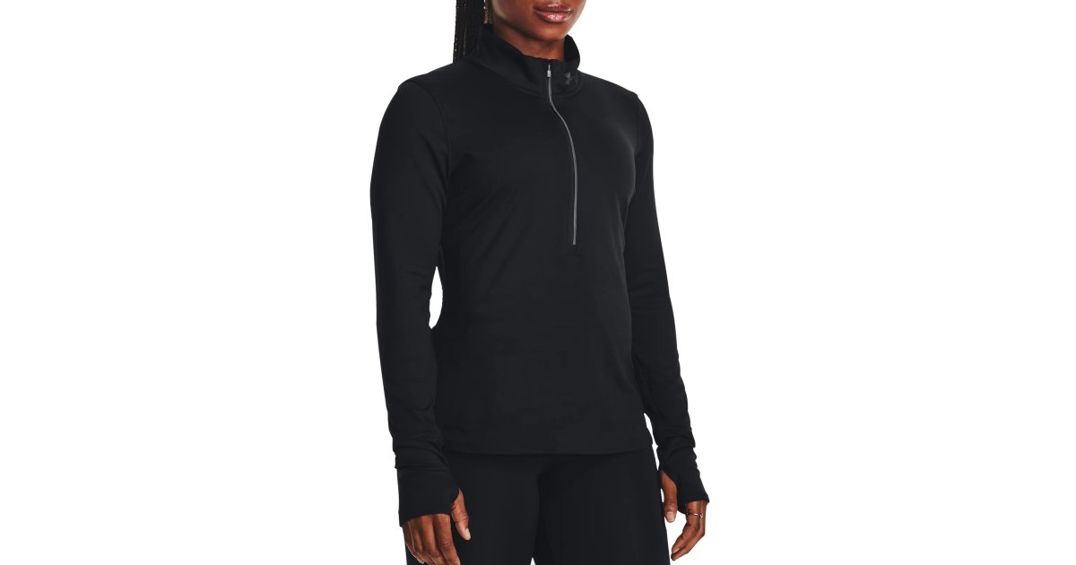 Pulover Under Armour Qualifier Run ½ Zip Pullover Črna | 1379349-001, 1