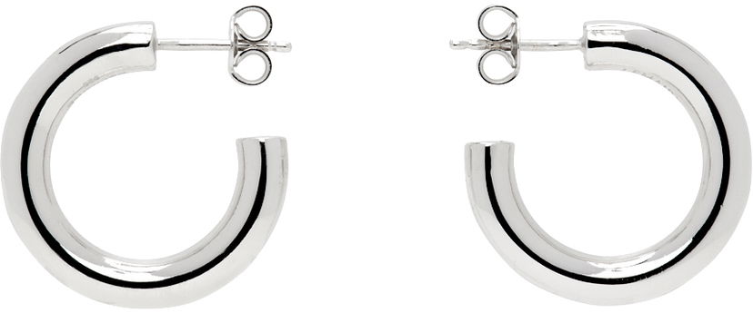 Uhani LEMAIRE Lemaire Small Classic Hoop Earrings Kovinski | JW0088 LO0042