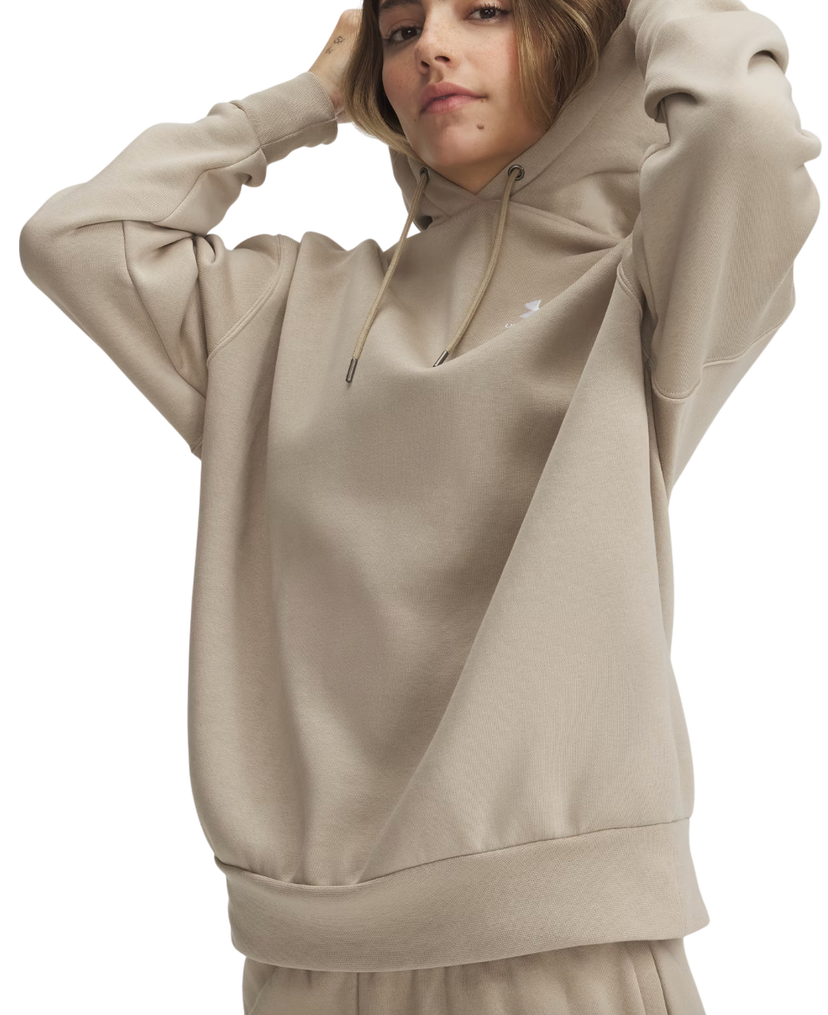 Pulover Under Armour Under Armour Icon Fleece OS Hoodie Bež | 1379495-300
