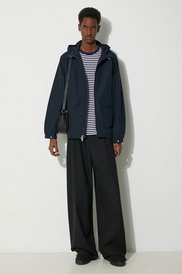 Vetrovka WOOLRICH Hooded Jacket Modra | CFWOOU0884MRUT3662, 1