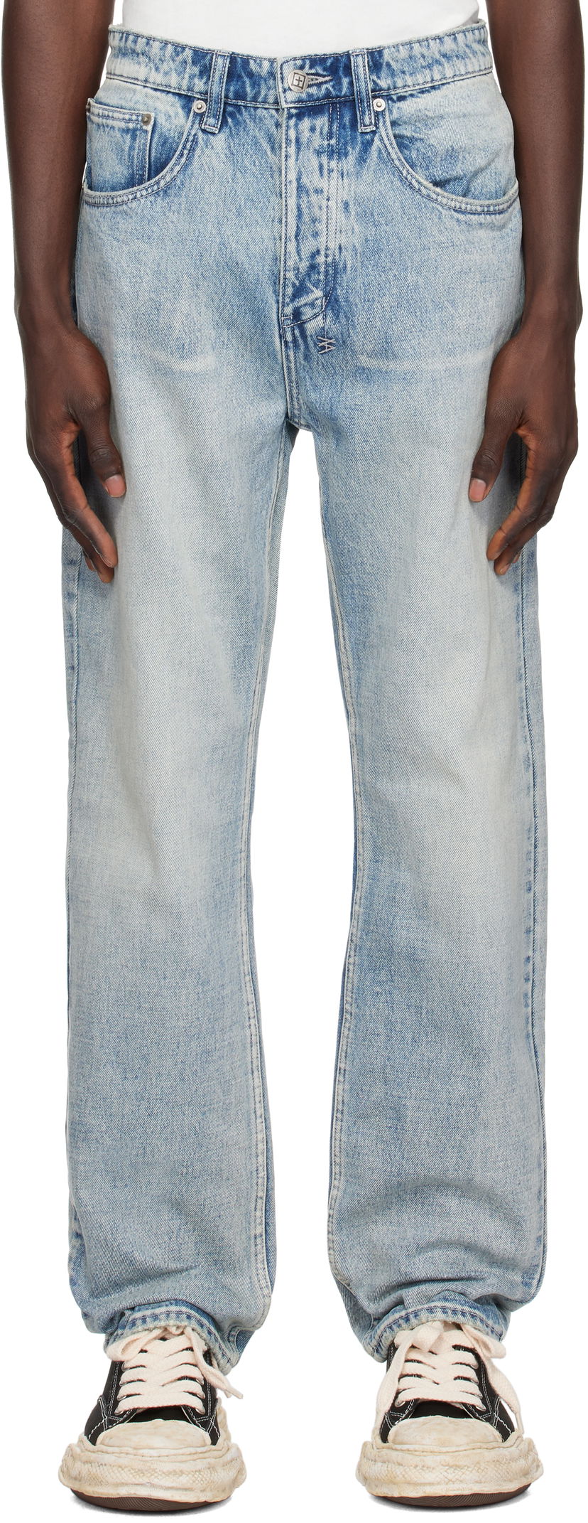 Kavbojke Ksubi Ksubi Anti K Punk Jeans Modra | MSP23DJ048