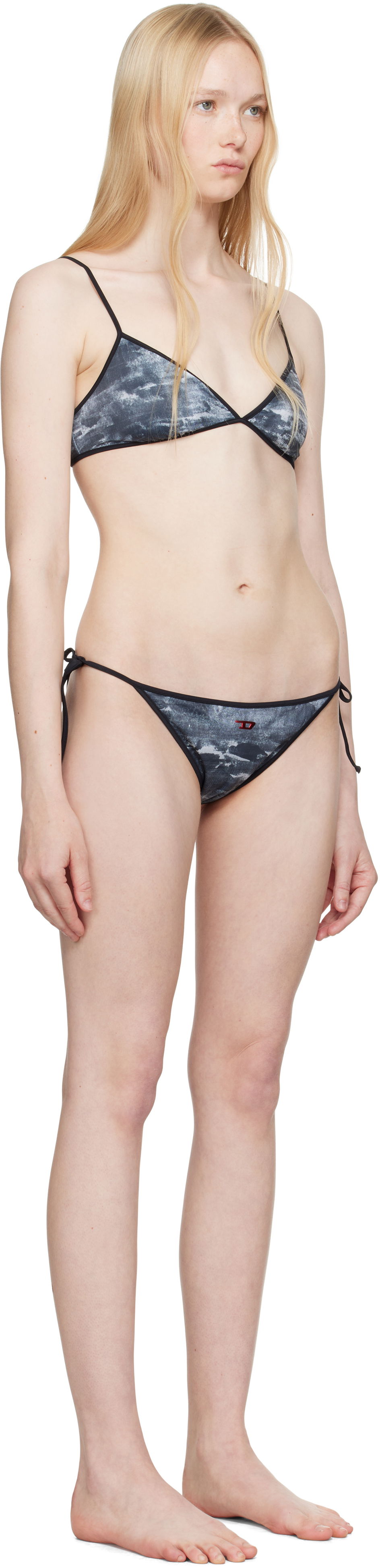 Kopalke Diesel Diesel Cloud-D-Pop & Elsa-D-Pop Bikini Set Siva | A17494 0BLBN/A17525 0BLBN, 1