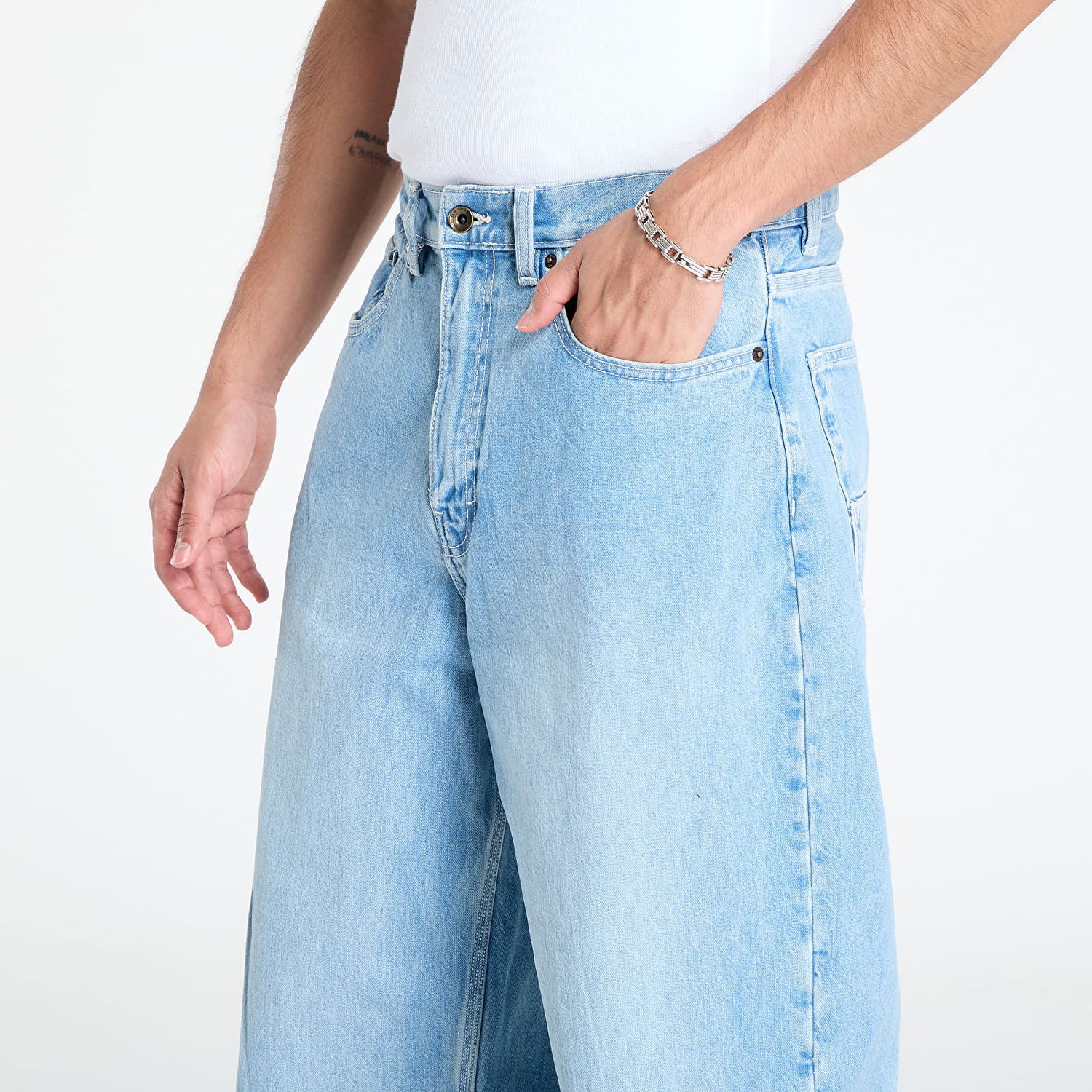 Kavbojke Vans Vans LX Pant Jeans Modra | VN000PJ1TTJ1, 1