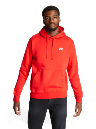 Pulover Nike Sportswear Club Hoodie Rdeča | BV2654-657