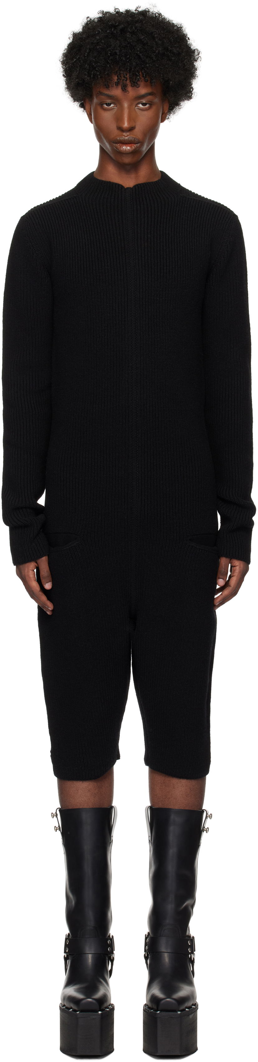 Kombinezon Rick Owens Jumpsuit Črna | RR02D6697 KWV