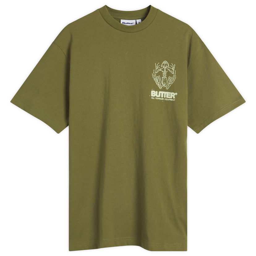 Majica Butter Goods Fossil Tee Large Zelena | BG252113-MOS
