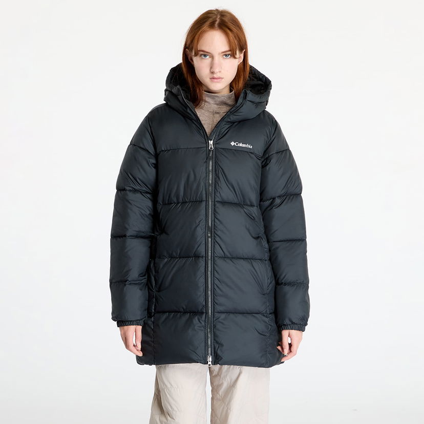 Puhovka Columbia Puffect™ II Mid Hooded Jacket Black Črna | 2088471010