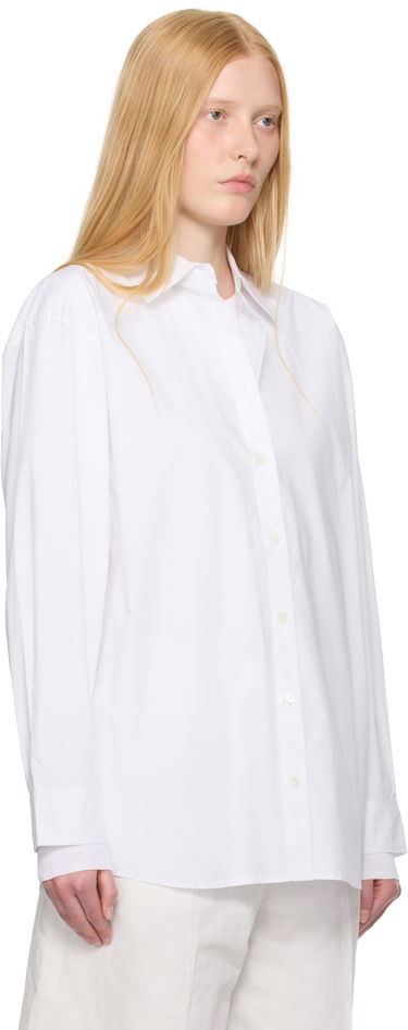 Srajce TOTEME TOTEME Classic Tumbled Button-Down Shirt Črna | 252-WRT0480-FB0415, 4