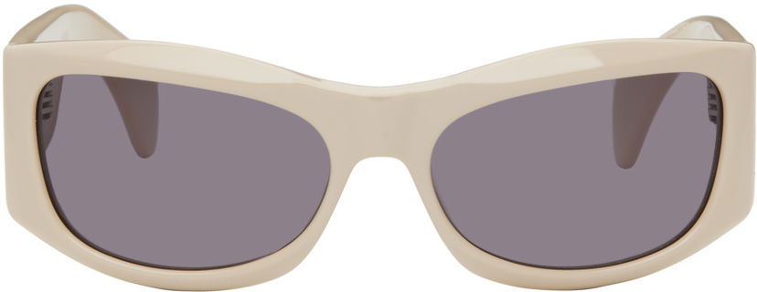 Sončna očala HELIOT EMIL Aether Rectangular Sunglasses Bež | HE_16_57_ST18