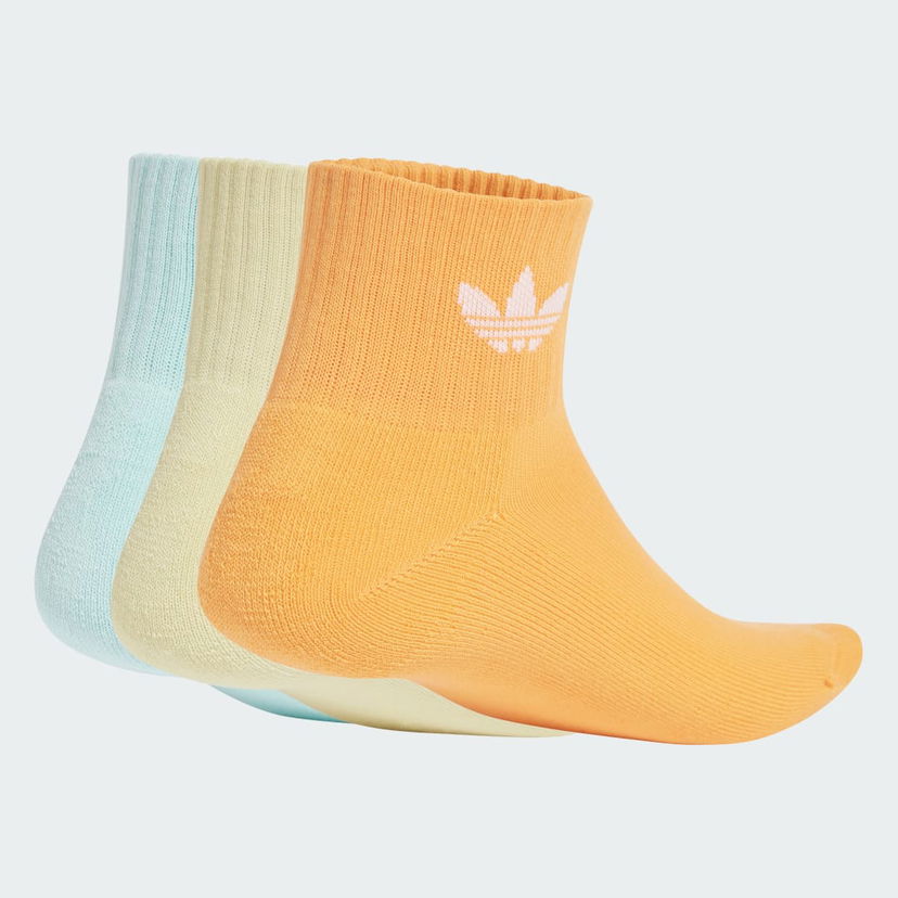 Nogavice adidas Performance Mid-Cut Crew Socks - 3 Pairs Večbarvna | JI9496