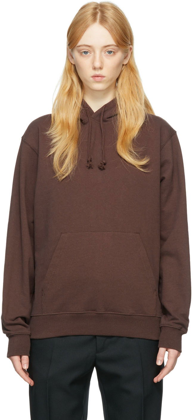Pulover Stockholm (Surfboard) Club French Terry Pullover Hoodie Rjava | BJORN