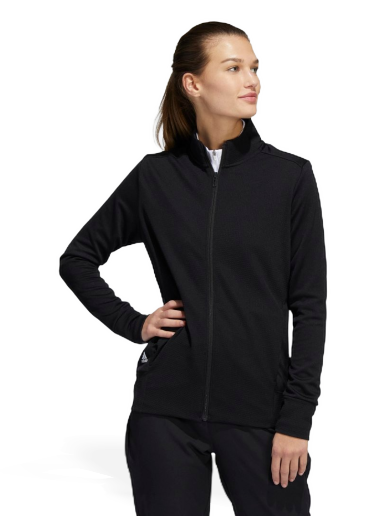 Jakna adidas Originals Textured Full-Zip Jacket Črna | HA3395