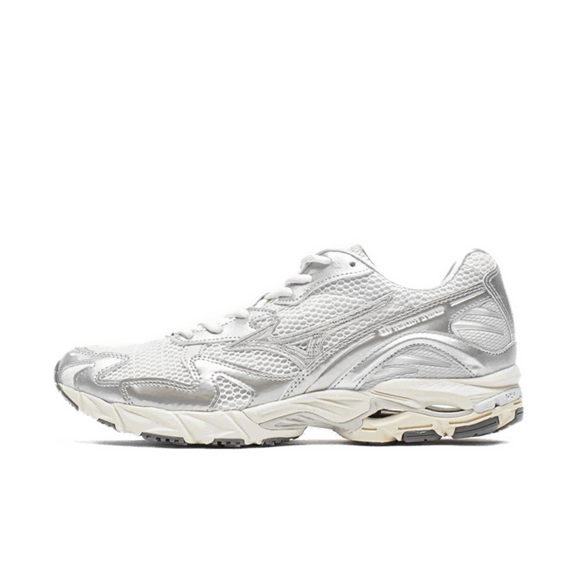 Tek Mizuno Wave Rider Metallic Pack 2 "White Sand" Kovinski | D1GA243104