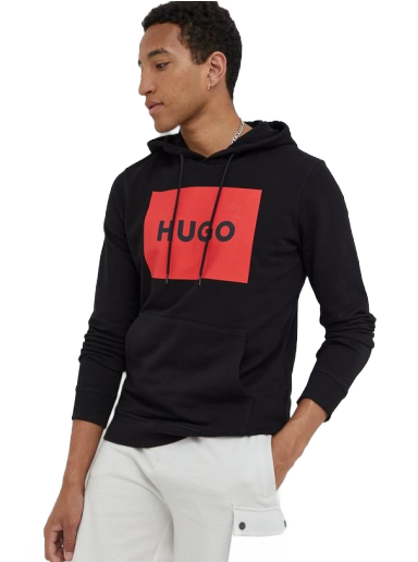 Pulover BOSS HUGO Cotton Črna | 50473168