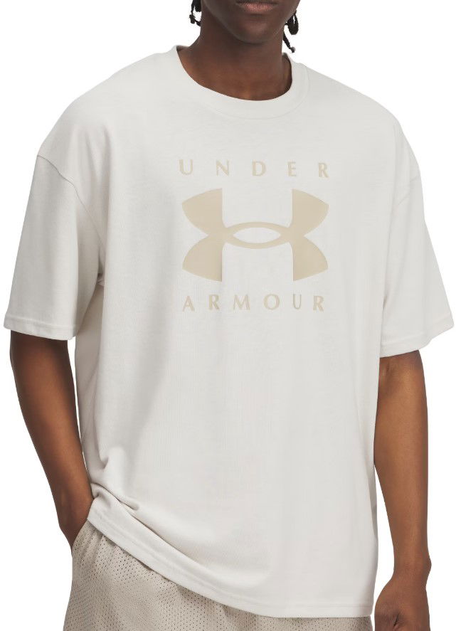 Majica Under Armour Under Armour HW OS Branded T-Shirt Bela | 1389146-110