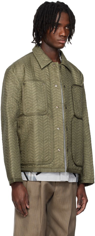 Puhovka Craig Green Craig Green Quilted Worker Jacket Zelena | CGSS25CWOJKT82, 1