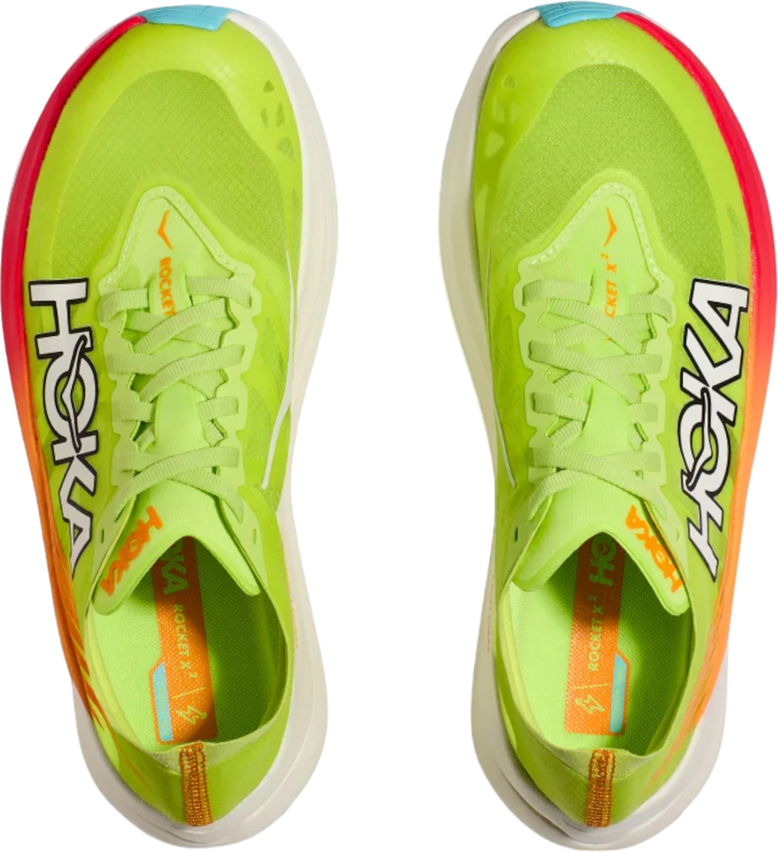 Superge in čevlji Hoka One One ROCKET X 2 Zelena | 1127927-lcs, 1