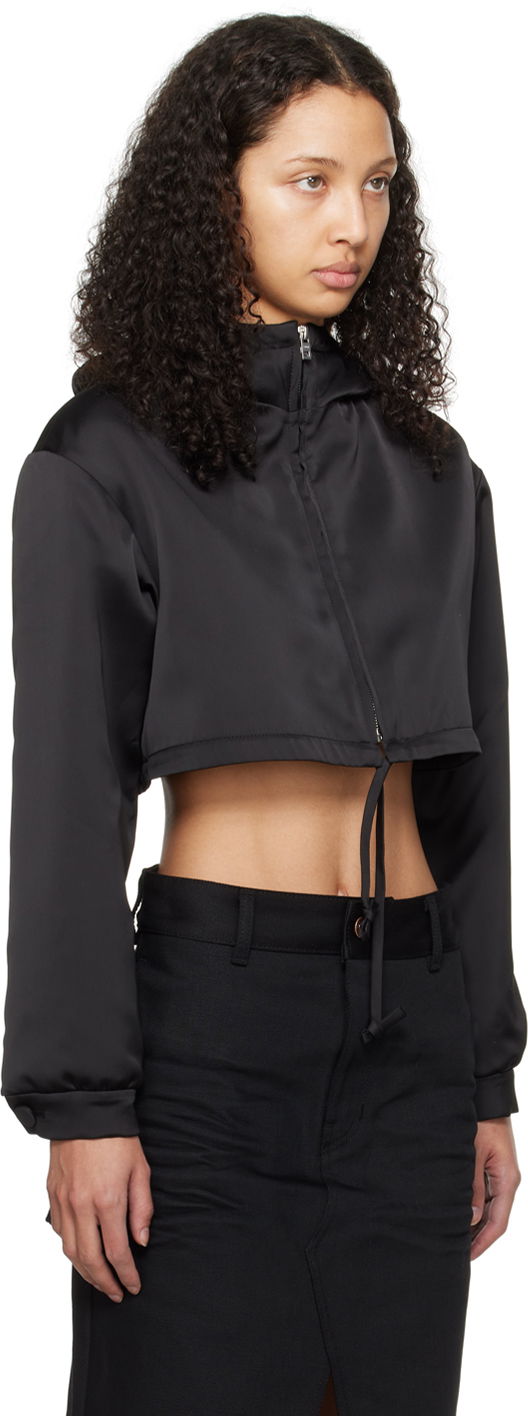 Jakna We11done We11done Cropped Track Jacket Črna | WD-JP0-24-091-W-BK, 1