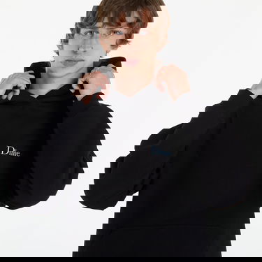 Pulover Dime Classic Small Logo Hoodie Black Črna | DIMESP24D29BLK, 4