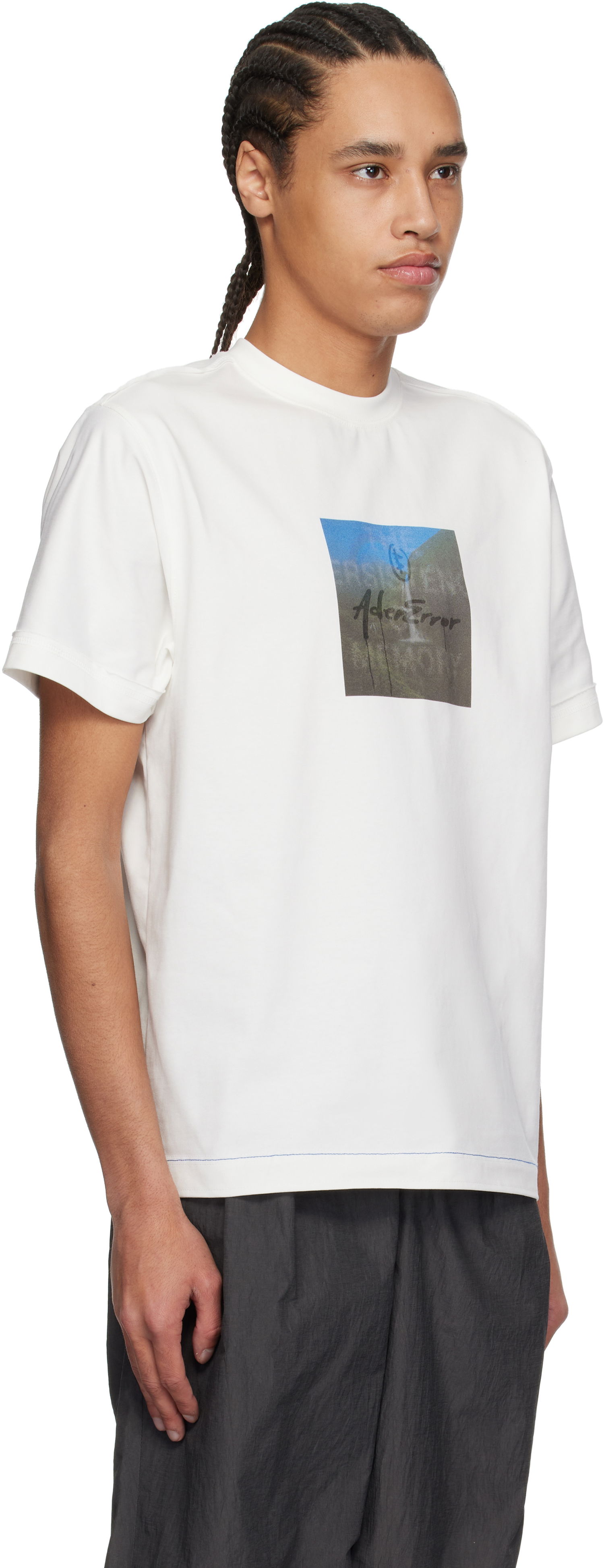 Majica ADER ERROR ADER error Product. 37 Graphic T-Shirt Bela | BO01SSTS0101OW, 1
