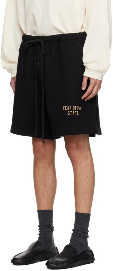 Kratke hlače Fear of God Designer Soccer Shorts Črna | 160BT242000F, 3
