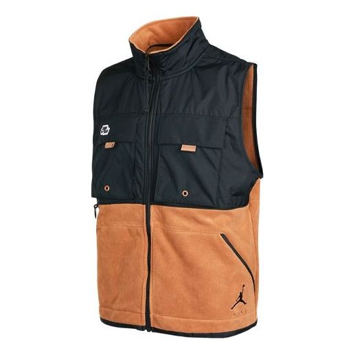 Telovnik Jordan Jordan Jumpman Fleece Lined Vest Rjava | DC9662-256