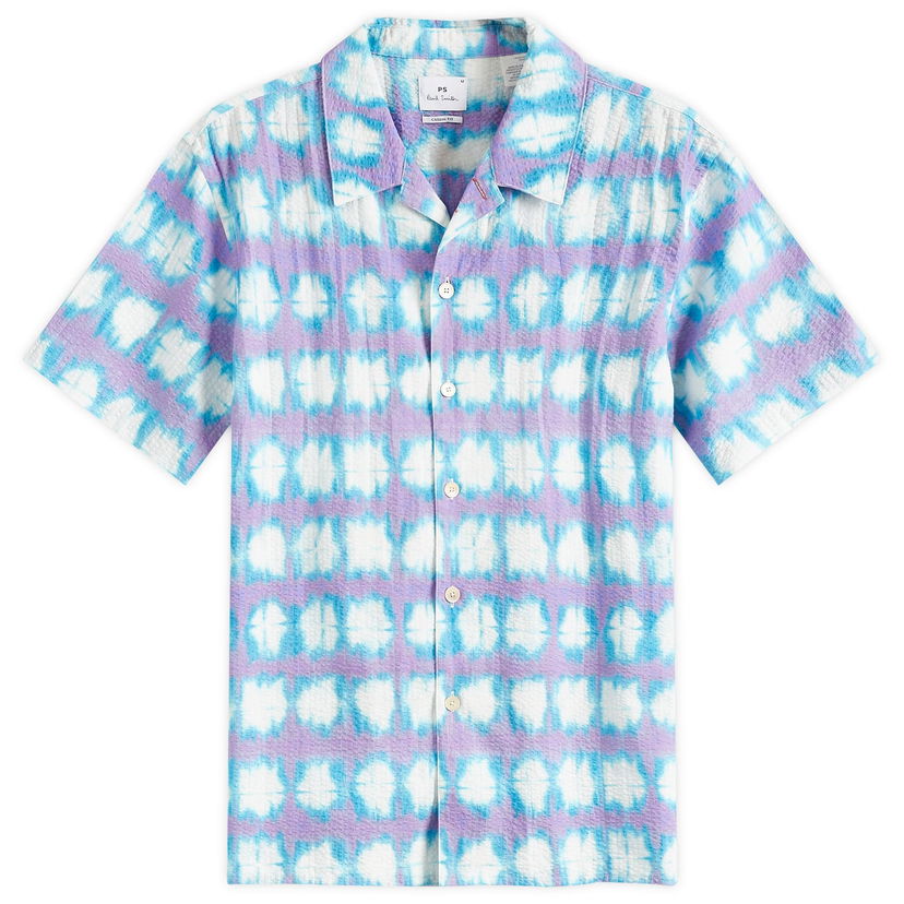 Srajce Paul Smith Paul Smith Men's Dyed Vacation Shirt Modra | M2R-695U-N22104-44