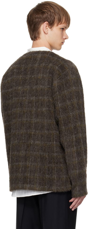 Pleteni pulover OUR LEGACY OUR LEGACY Wool Cardigan Rjava | M4256CD, 2