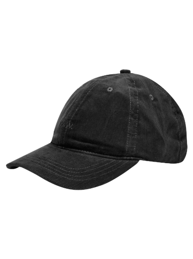 Kapa WOOD WOOD Cord Low Profile Cap Črna | 12130810-9016-9999
