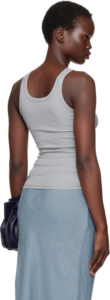 Majica brez rokavov Baserange Heart Cutout Ribbed Tank Top Siva | TOHT-RB-SP25, 2