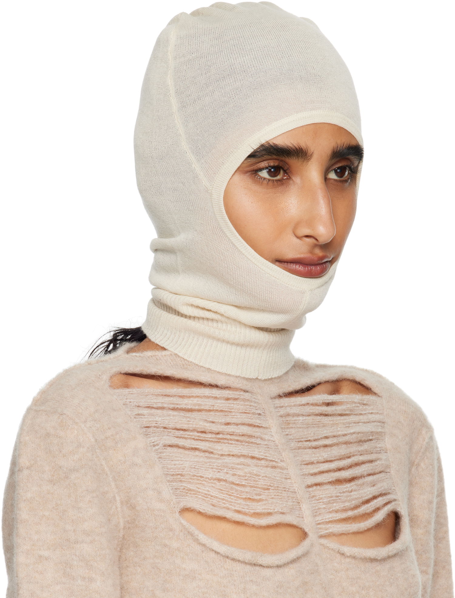 Klobuk Rick Owens Rick Owens Concordians Skull Balaclava Bela | RP02E4478 M, 1