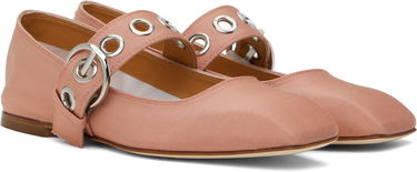 Nega čevljev Aeyde Aeyde Uma Eyelet Ballerina Flats Roza | A11-FL-RKLS08FL159-SS25-1018-069, 3
