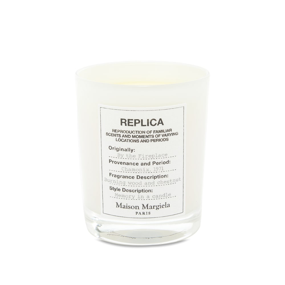 Sveče Maison Margiela Replica By The Fireplace Candle in 165g Bela | MMMCAN03, 0
